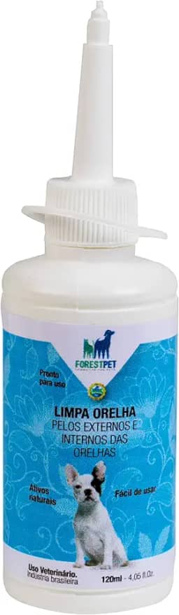 Forest Pet Limpa Orelha Branco 120 Ml