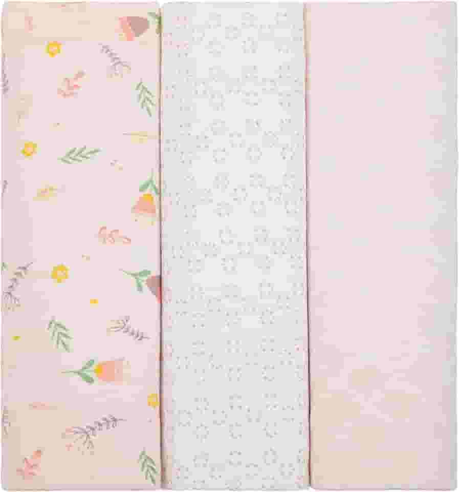 PAPI DESDE 1974 Cueiro Flanelado Papi Compose Estampado 80Cm X 80Cm Contem 03 Un Papi Textil Rosa 80X80