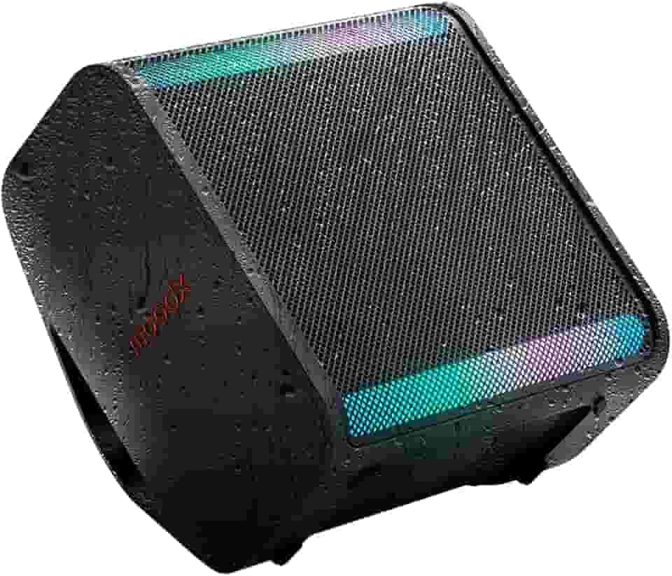 Caixa de Som LG XBOOM Stage 301, 240W, Bluetooth, IPX4, bateria 12h, Bass Boost, luzes LED, entrada óptica e USB