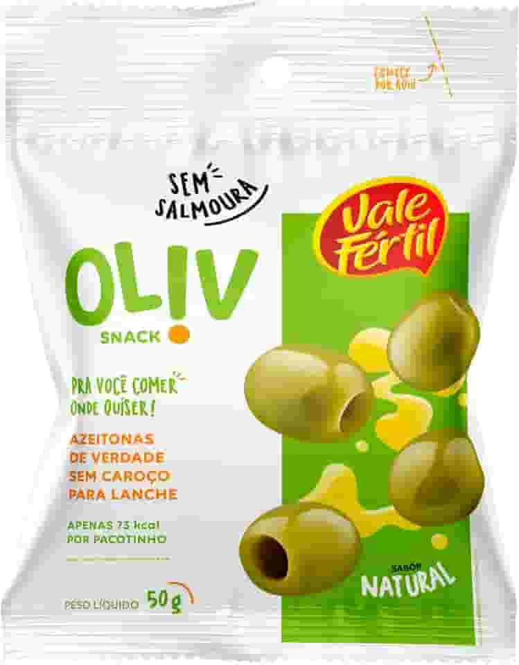 Snack de Azeitona Verde Natural