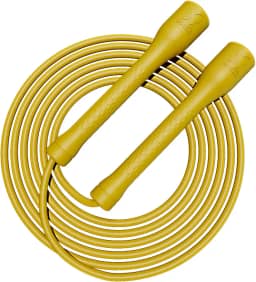 MOGOLD Corda de pular para treino, corda de PVC de 5 mm, comprimento ajustável com alças inquebráveis, ideal para atletas iniciantes e avançados, fitness, cardio e boxe