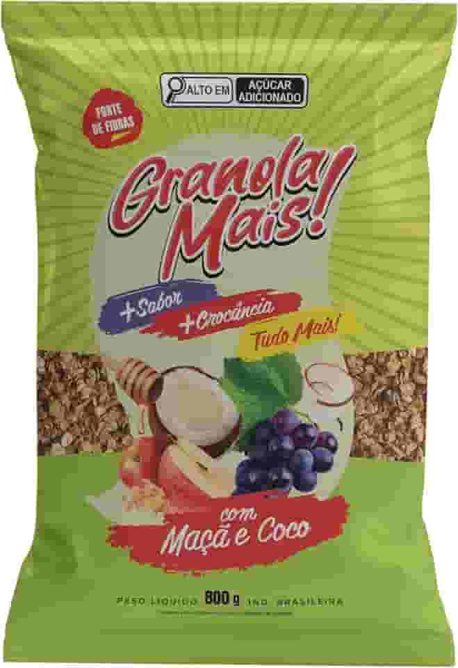 Grings Granola Mais 800G Maça E Coco