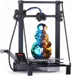 A impressora 3D Longer LK5 Pro com placa-mãe totalmente de código aberto, DIY para famílias e escolas, impressoras 3D FDM com um tamanho de impressão grande de 11,8x11,8x15,7 polegadas.