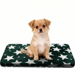 Cama de cachorro lavável ortopédica para uso ao ar livre com fundo antiderrapante, almofada macia de luxo para animais de estimação, almofada aconchegante para gaiola e colchão de dormir para
