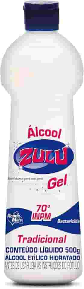 Zulu Álcool Gel Tradicional 500G