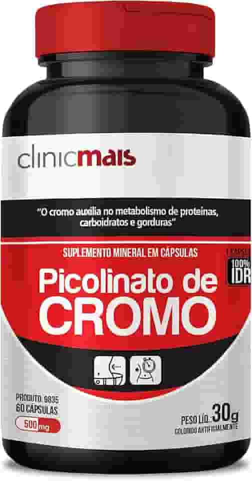 Capsulas Picolinato De Cromo 60 Cáp., ClinicMais