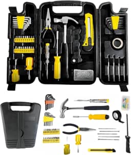 Kit de Ferramentas 200 Peças Completo – Maleta Profissional com Ferramentas de Aço Inoxidável para Reparos, Manutenção e DIY