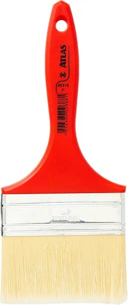 Atlas - Trincha Média de 4" de Cerdas Sintéticas com Tecnologia Plumatek de Fios Formato Estrelado