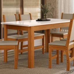 Mesa de Jantar Retangular 150cm Bellagio