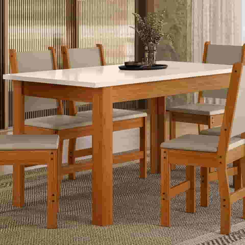 Mesa de Jantar Retangular 150cm Bellagio