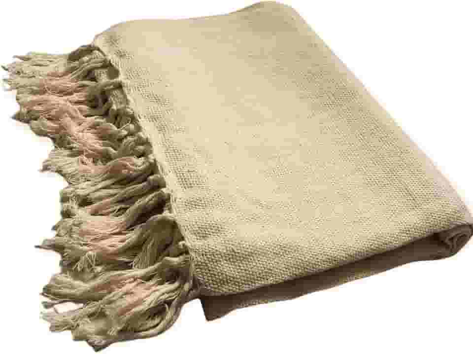 Manta Para Sofá 3 Lugares 2,40x1,80 (Crú)