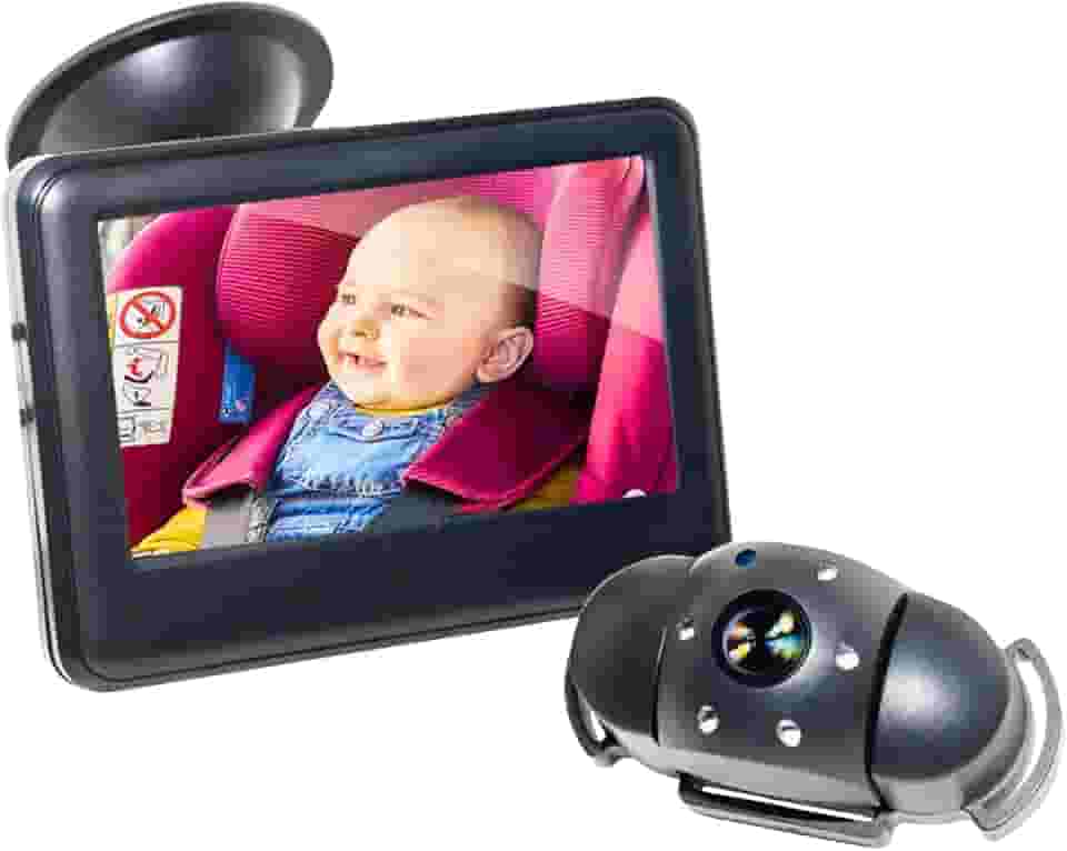 Maxi Baby Espelho Retrovisor Com Câmera Para Ver Bebê Carro
