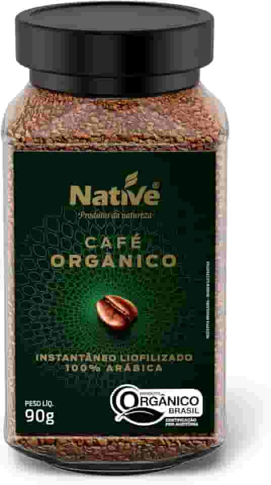 Café Orgânico Solúvel Liofilizado, Native 90g