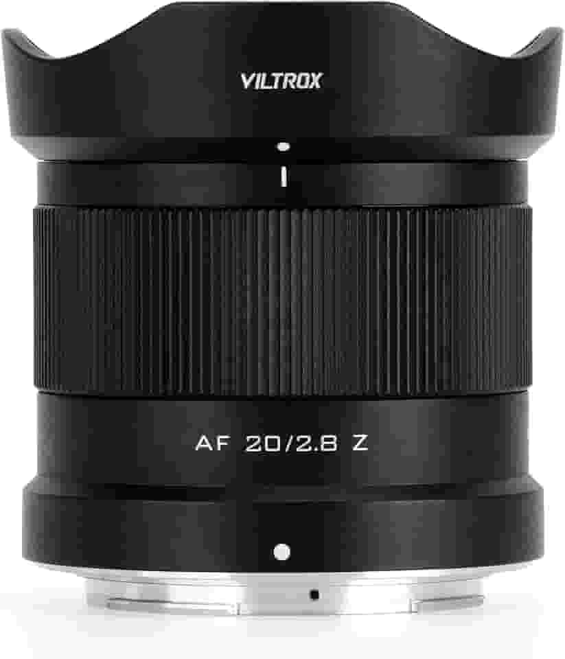 VILTROX Lente grande angular AF Prime de 20 mm F2.8 Z-Mount Full Frame para Nikon Z Mount Z8 Z9 Z6 Z7 Z6 II Z7 II Z5 Z5