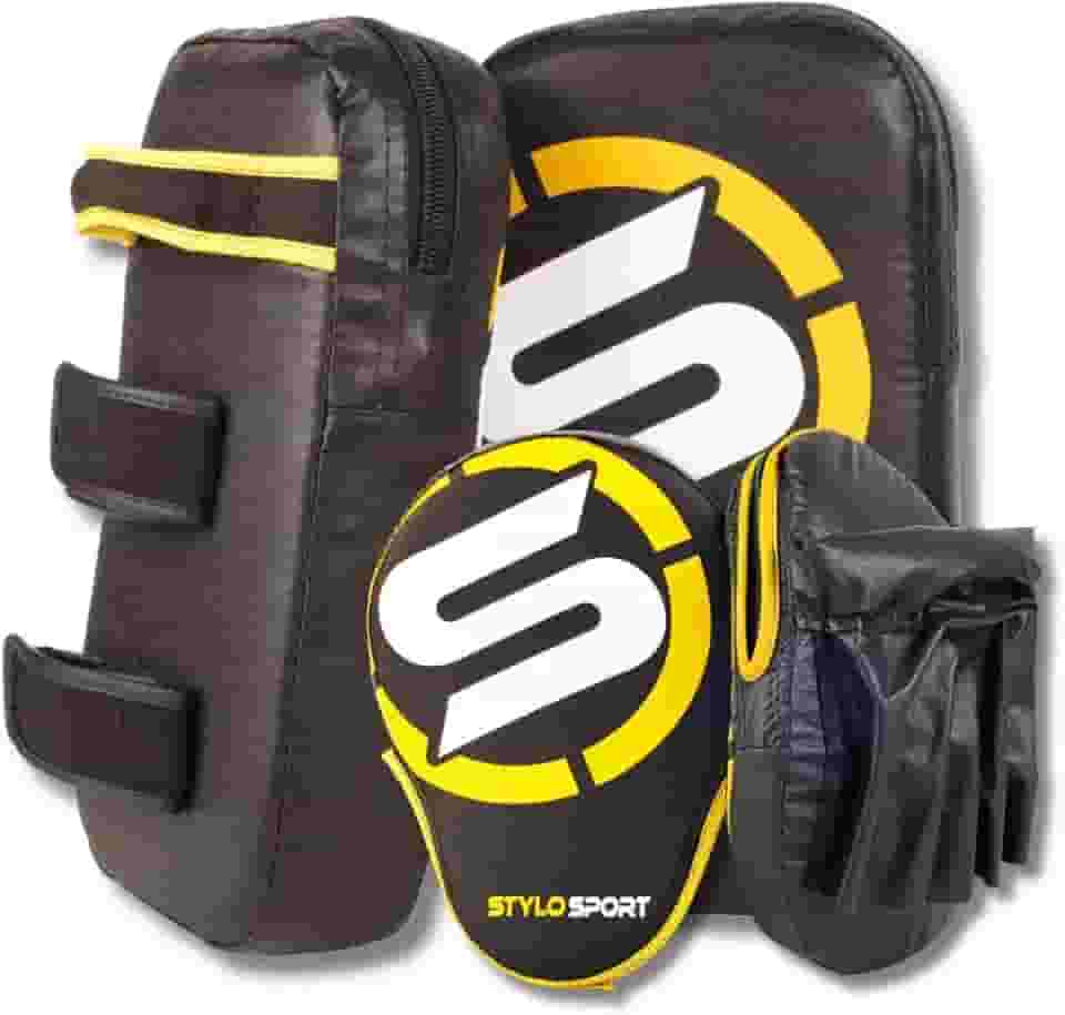 APARADOR DE CHUTE + MANOPLA DE FOCO STYLO SPORT (Amarelo)