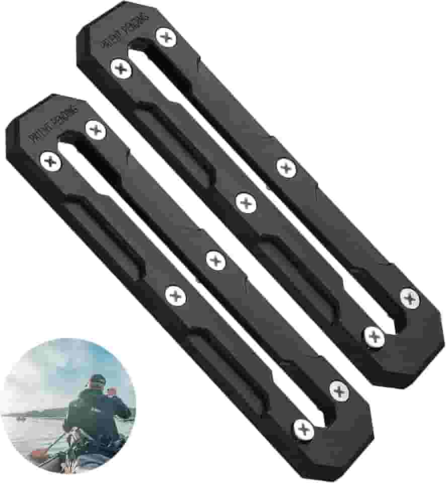 VEXPLO Suporte Para Trilho De Caiaque, Acessórios Para Caiaque Para Pescar Suporte Para Remo De Caiaque, Suporte Para Vara De Caiaque, Suporte Para Copo De Caiaque. Suporte Para Trilho De Caiaque De P