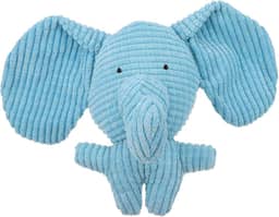 Pelucia Brinquedo mordedor Pet para Cachorro Elefante Petbuco com Apito, brinquedo para raças pequenos, médios e grandes AZUL TURQUESA