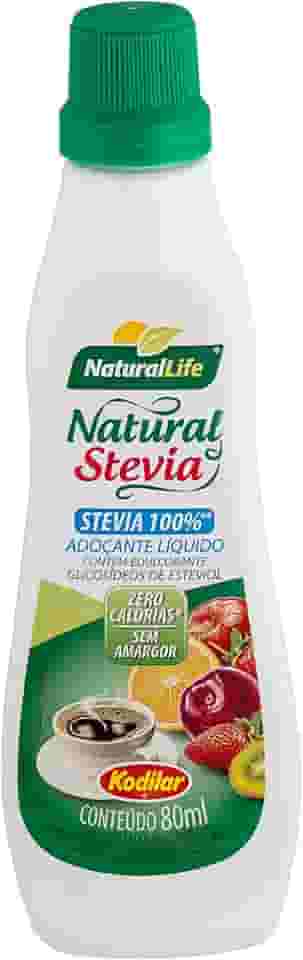 Adoçante Natural Stevia - 80 mL - Kodilar