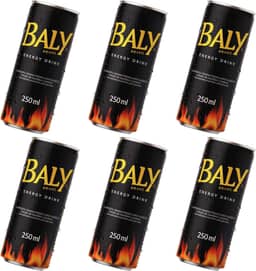 Baly Energético Tradicional 250ml Com 6 unidades