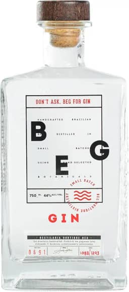 Gin, Beg, 750 ml, Pacote de 1