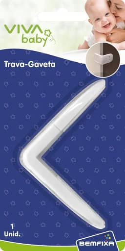 BOLYDOOM Trava-Gavetas Externo Vivababy Branco