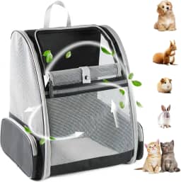 Mochila Bolsa Transporte Pet Gato Portátil Dobrável Respirável Até 10KG
