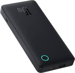 Carregador Portátil Baseus Digital Display Power Bank carregamento rápido 15W/22.5W (Preto 15W, 10000 Milliamp Hours)