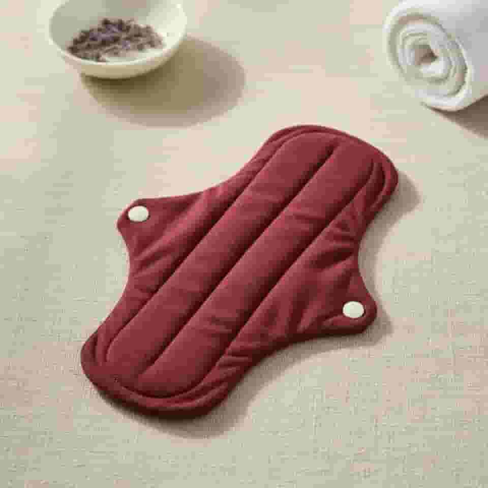 Absorvente Menstrual de Pano Lavável e Reutilizável, Tamanhos para Fluxo Mini, Normal e Intenso (Super)