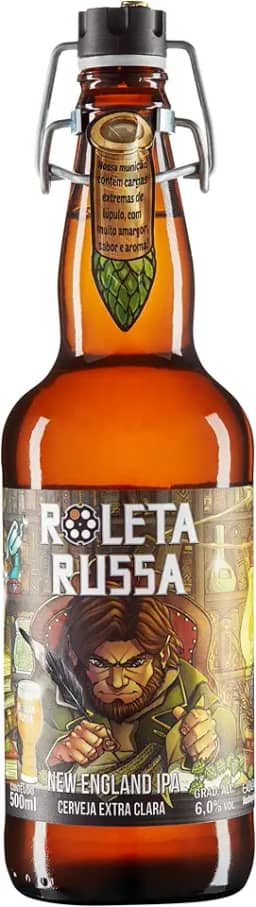 Cerveja Roleta Russa New England Ipa 500 ml Roleta Russa 500 ml