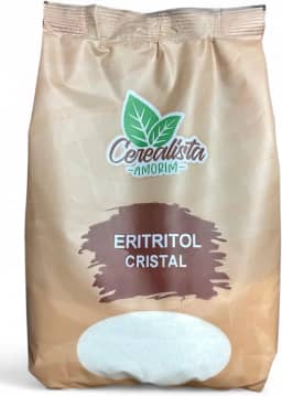 Eritritol Cristal Puro 1Kg Cerealista Amorim