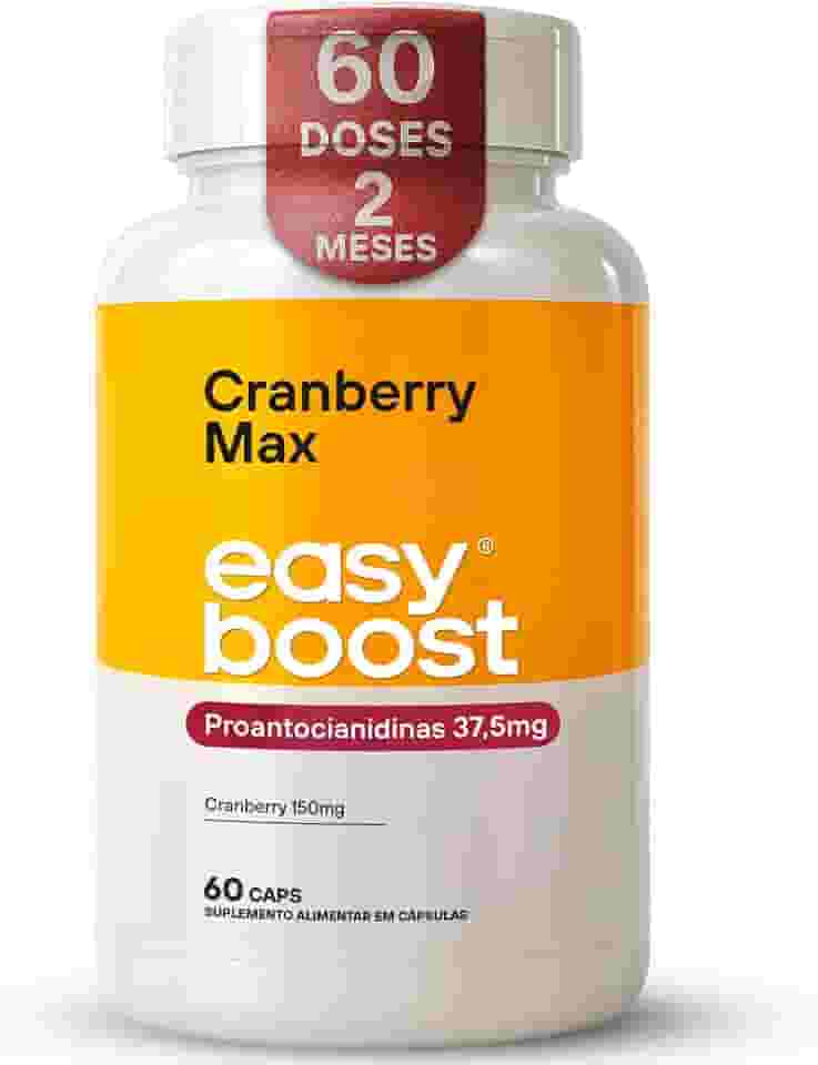 Cranberry Max Easy Boost Proantocianidinas 37,5mg 60 Caps