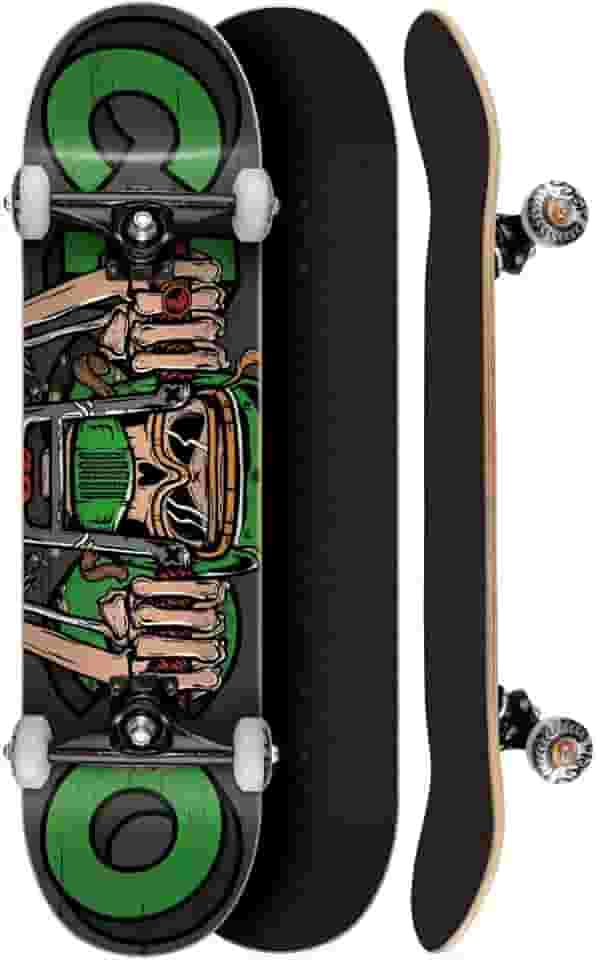 Skate Montado Profissional Cisco Motorcycle 7.75" - Abec 7