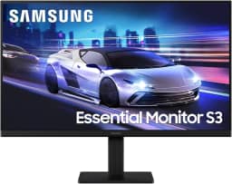 Monitor Gamer Samsung 24' FHD,120 Hz, HDMI, DP,Preto, S3
