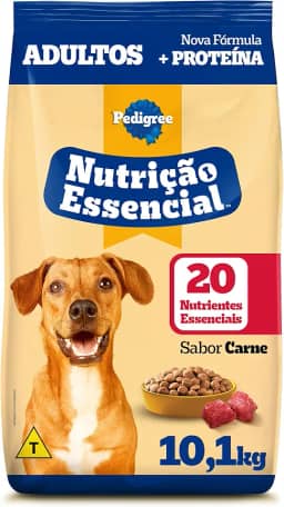 PEDIGREE Ração Nutrição Essencial Carne Para Cães Adultos 10.1kg