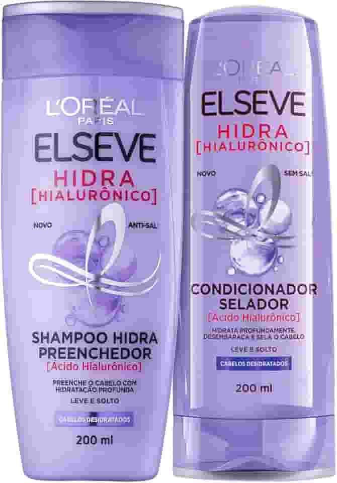 Kit Elseve L'Oréal Paris Hidra Hialurônico Duo (2 Produtos)