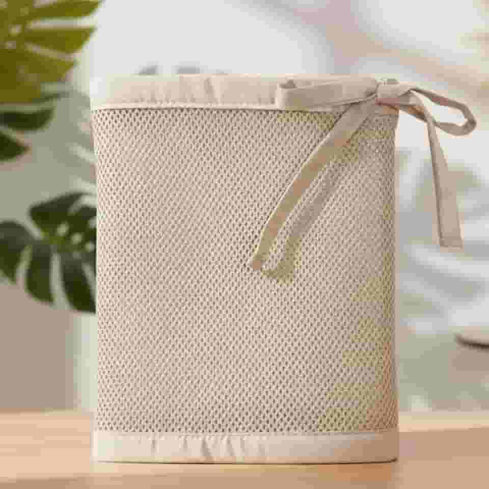 Tela Respiravel Para Mini Berço Protetor De Berço Premium