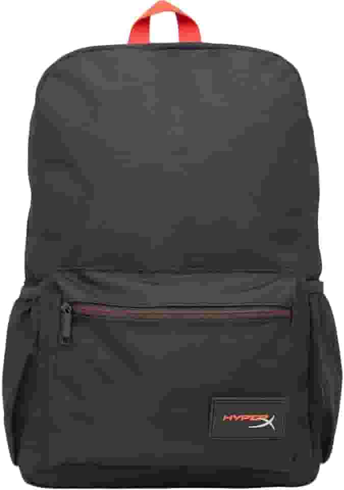 Mochila Gamer HyperX Delta – Compacta e Resistente a Água, com Compartimento para Notebook 16', Bolsos Externos, Preto (8C524AA)