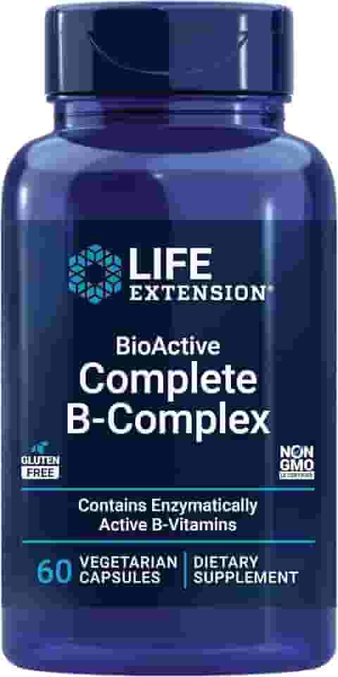 Bioactive Complexo B (60 Veggie Capsules) Life Extension