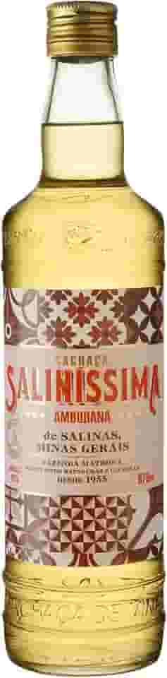 Cachaça Saliníssima Amburana 670 ml
