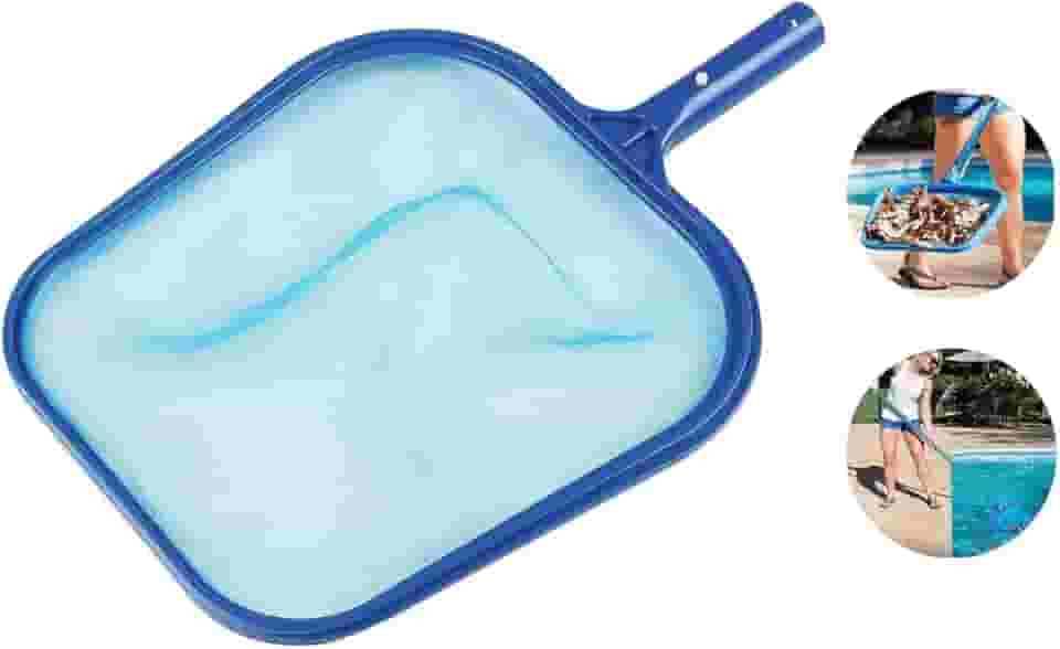 Rede de Limpeza Peneira de Piscina Plástico CORAL COAST Cata Folha Sujeira Limpeza Reforçada Prática