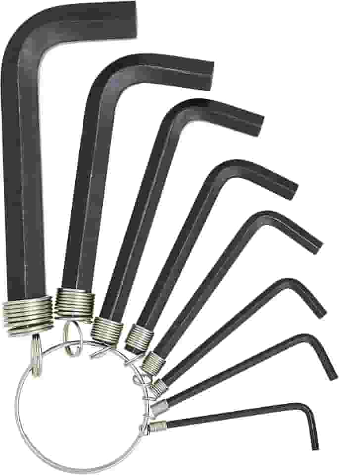 CARBOGRAFITE Jogo De 8 Chaves Hexagonais Carbografite 012479812 Preto