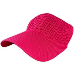 Visor Viseira Esportiva Feminina Aba Longa Corrida Praia Tenis Volei Piscina Proteção Solar Chapeu Ajustavel Rabo de Cavalo Acessorio Fitness Touca