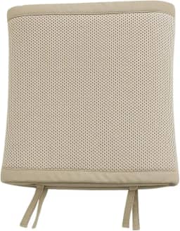 Baby Deluxe Tela Respiravel Rede De Proteção Berço Luxo Bege