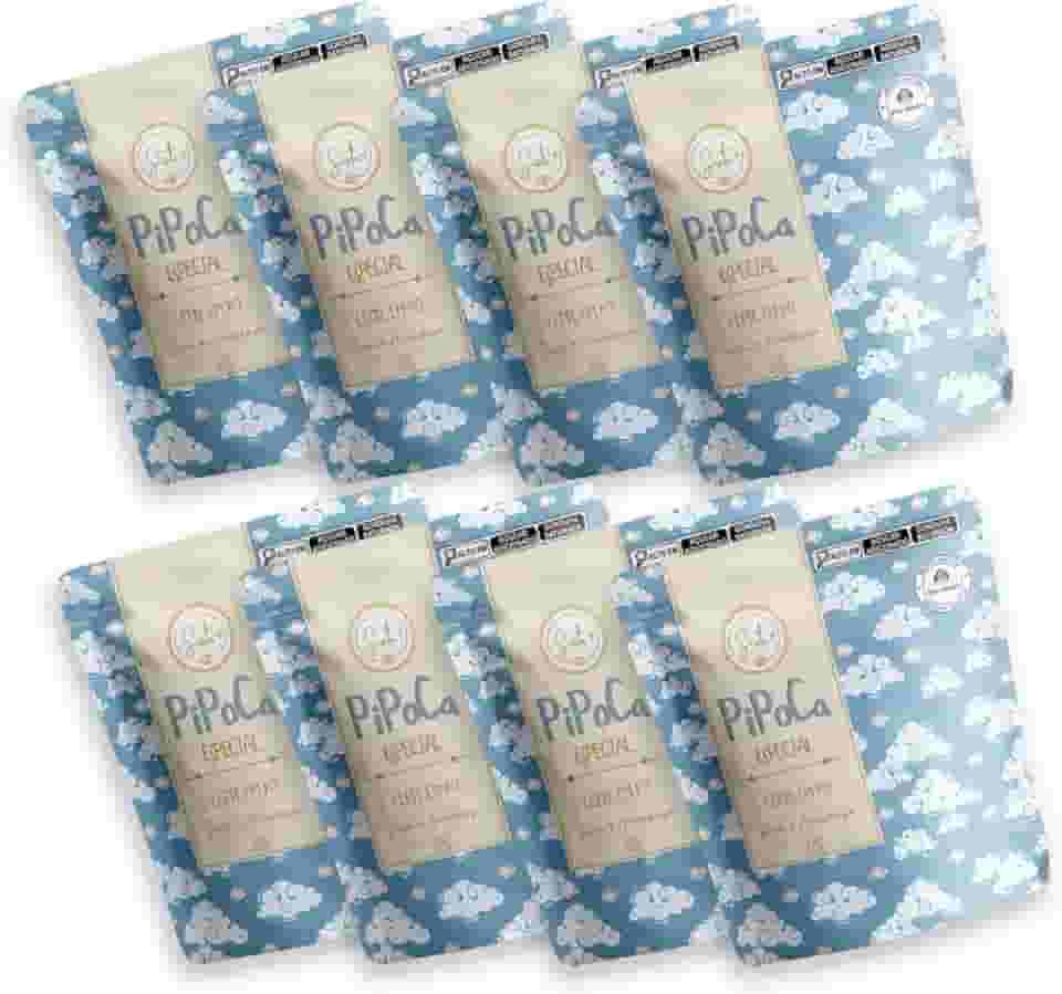 Kit 8 Pipocas Especial Gourmet Leite em Pó Sinta+ 400g – Sem Glúten, Artesanal, Ingredientes Premium