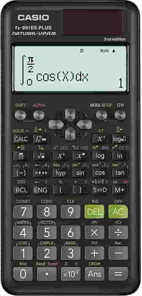 Calculadora Cientifica FX-991ESPLUS-2W4DT Preta Casio