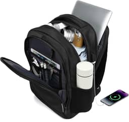 Mochila Grande para Notebook 17.3 Masculina Feminina,Mochila Backpack Executiva Antifurto, Reforçada, Saídas USB,Impermeável, Escolar, Faculdade, Trabalho,Viagem,Presente