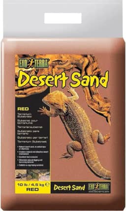 Exo Terra Areia do deserto, 4,5 kg, vermelha