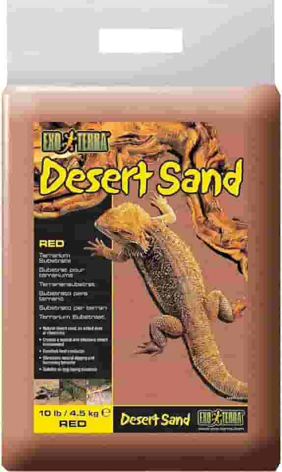 Exo Terra Areia do deserto, 4,5 kg, vermelha