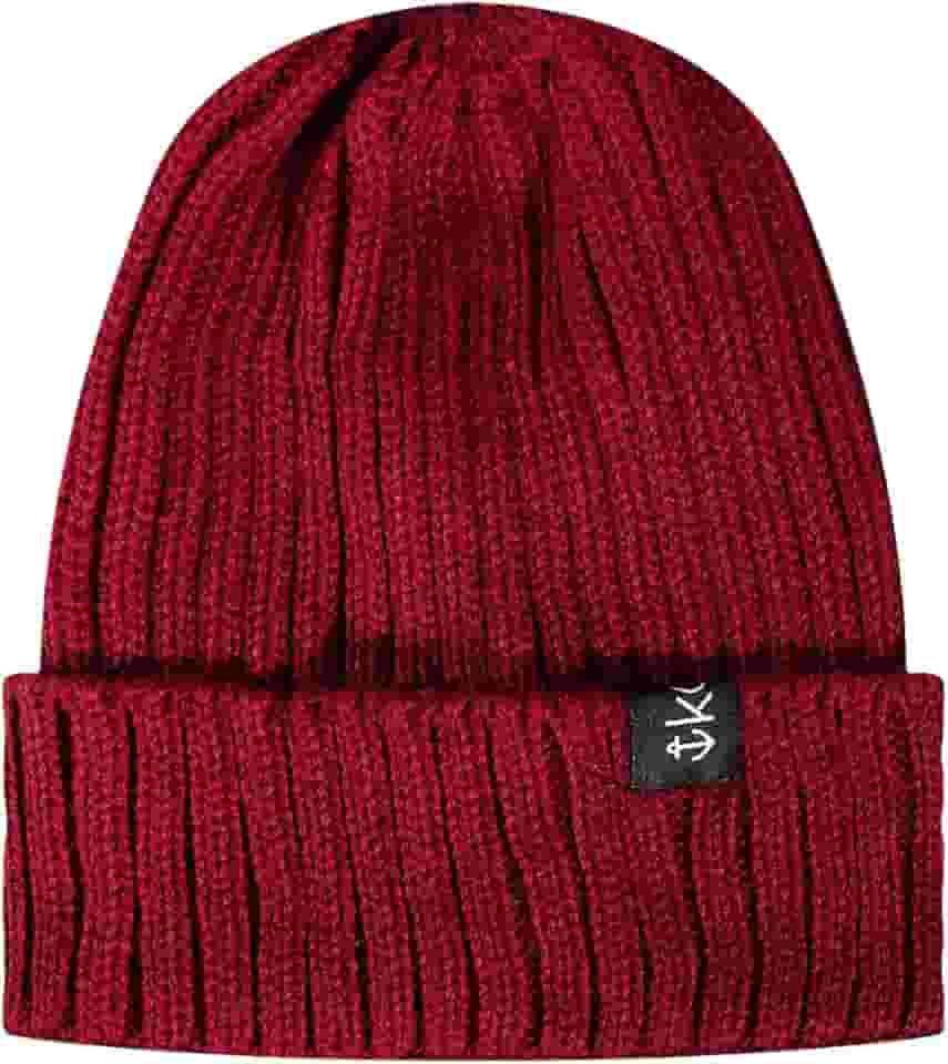 Touca de Lã Gorro de Frio Inverno Outono Modelo Americano Proteção Orelhas Quentinho Camada Dupla Costura Reforçada Vento Gelo Kouk Authentic