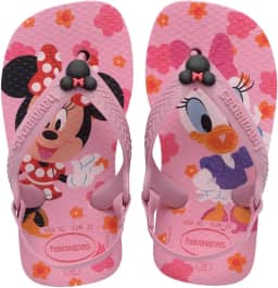 Chinelo, Havaianas, Infantil, Baby Disney Classics, 22, Rosa